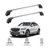 GENESIS GV70 2020 et modèles ultérieurs TRX2 Thunder Carrier Barres transversales pour galerie de toit 2 barres